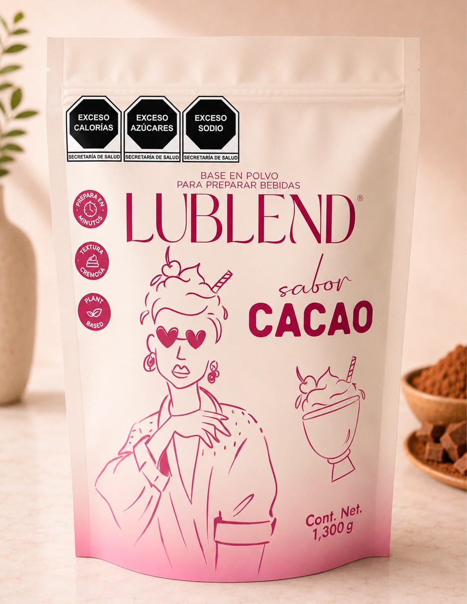 Bebida en polvo Mezcla instantánea para bebidas cremosas y frías Sabor Cacao Ingredientes naturales Sin conservadore de Cacao Mezcla instantánea para bebidas cremosas y frías Sabor Cacao Ingredientes naturales Sin conservadore 1.1 Bebida en polvo Mezcla instantánea para bebidas cremosas y frías Sabor Cacao Ingredientes naturales Sin conservadore de Cacao Mezcla instantánea para bebidas cremosas y frías Sabor Cacao Ingredientes naturales Sin conservadore 1.1