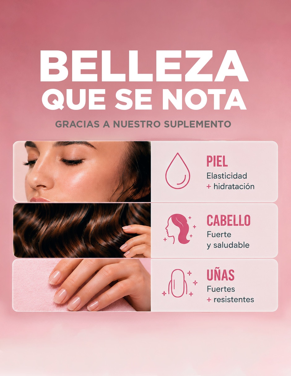 Omega 3 para mujer con colágeno marino hidrolizado sin Regusto ni Reflujo con Omega 3, DHA, EPA y Vitamina E sabor limón de 120 Softgels