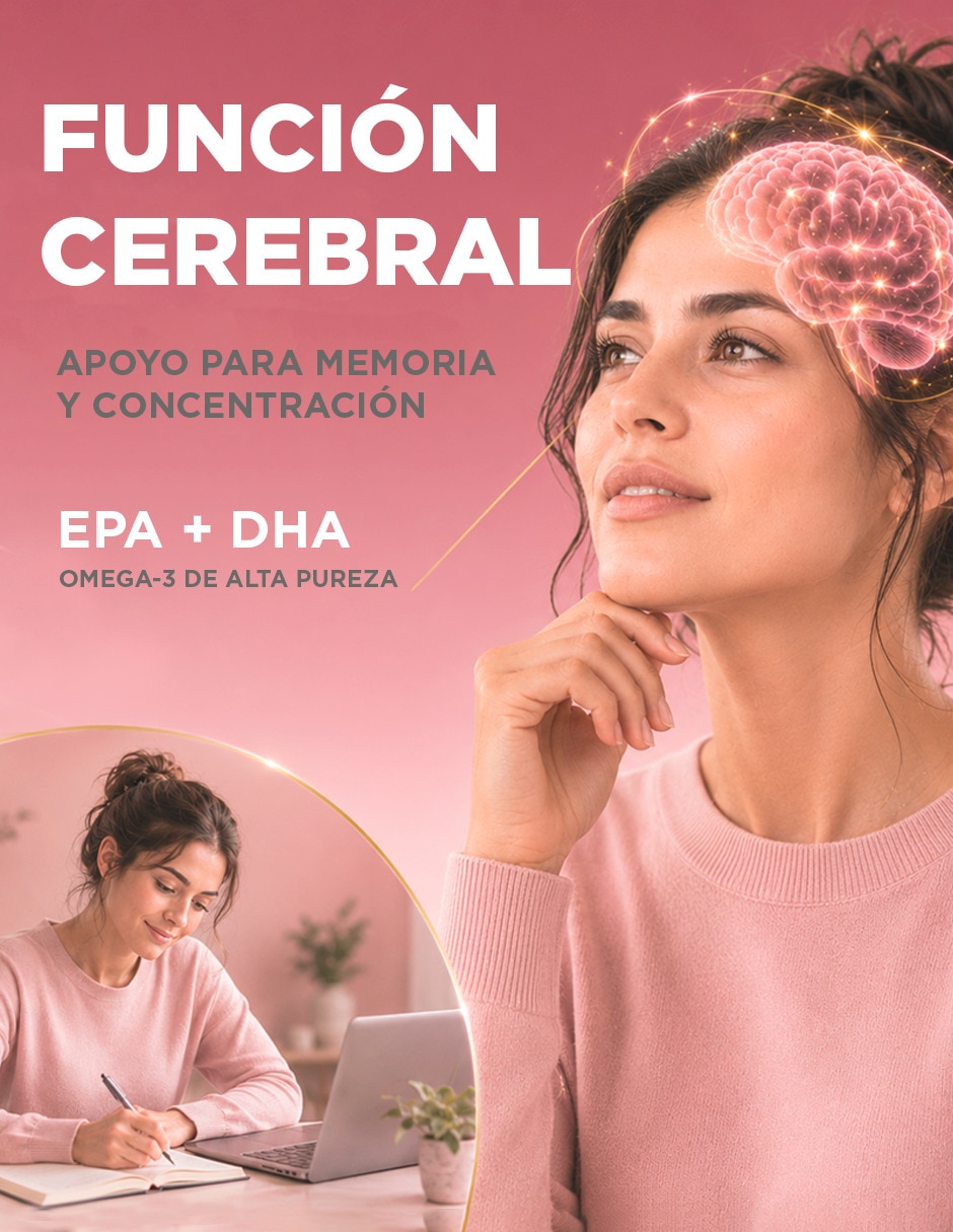 Omega 3 para mujer con colágeno marino hidrolizado sin Regusto ni Reflujo con Omega 3, DHA, EPA y Vitamina E sabor limón de 120 Softgels 9