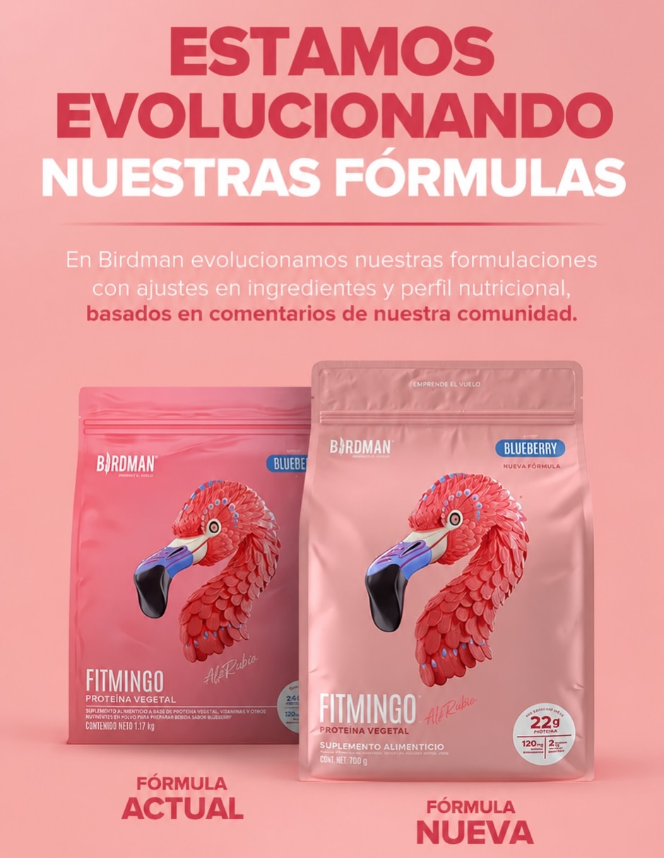 Proteina fitmingo sabor Blueberry de 1.7 kg
