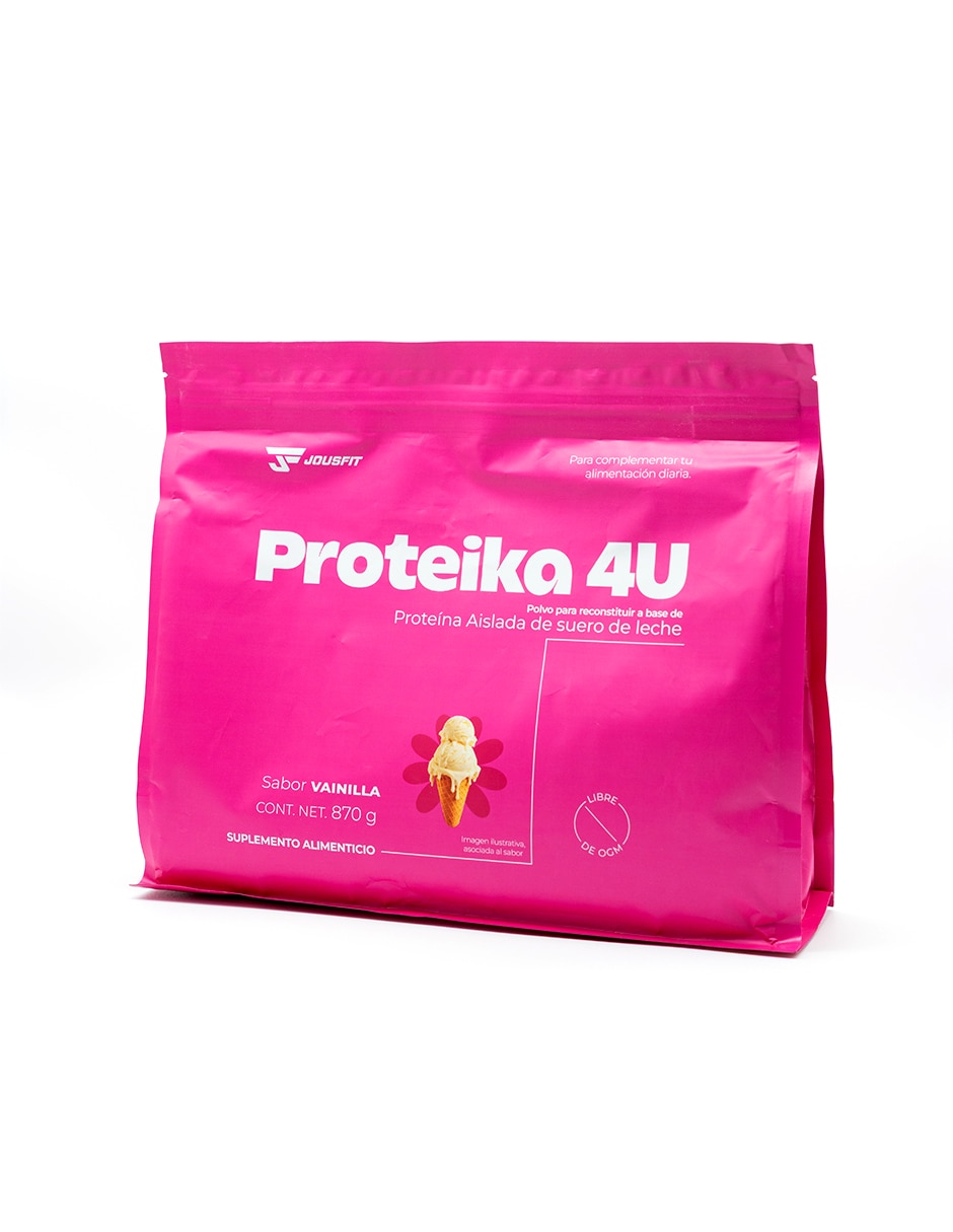 Proteika4U Vainilla con Proteína Whey y Probióticos sabor Vainilla de