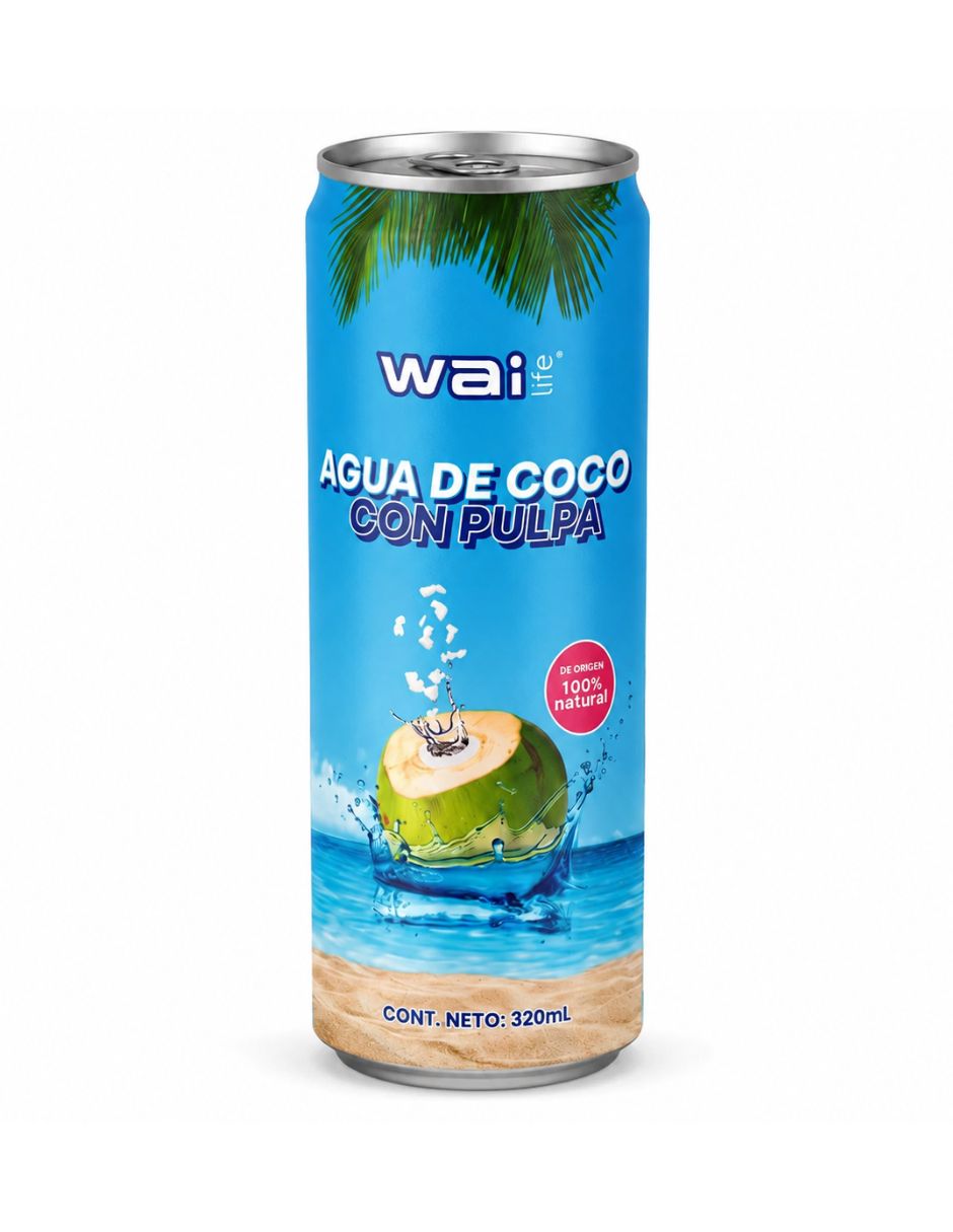 Bebida saborizada sabor Coco