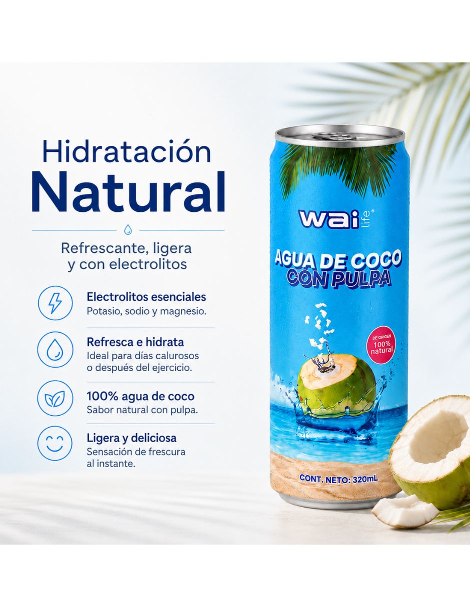 Bebida saborizada sabor Coco 3