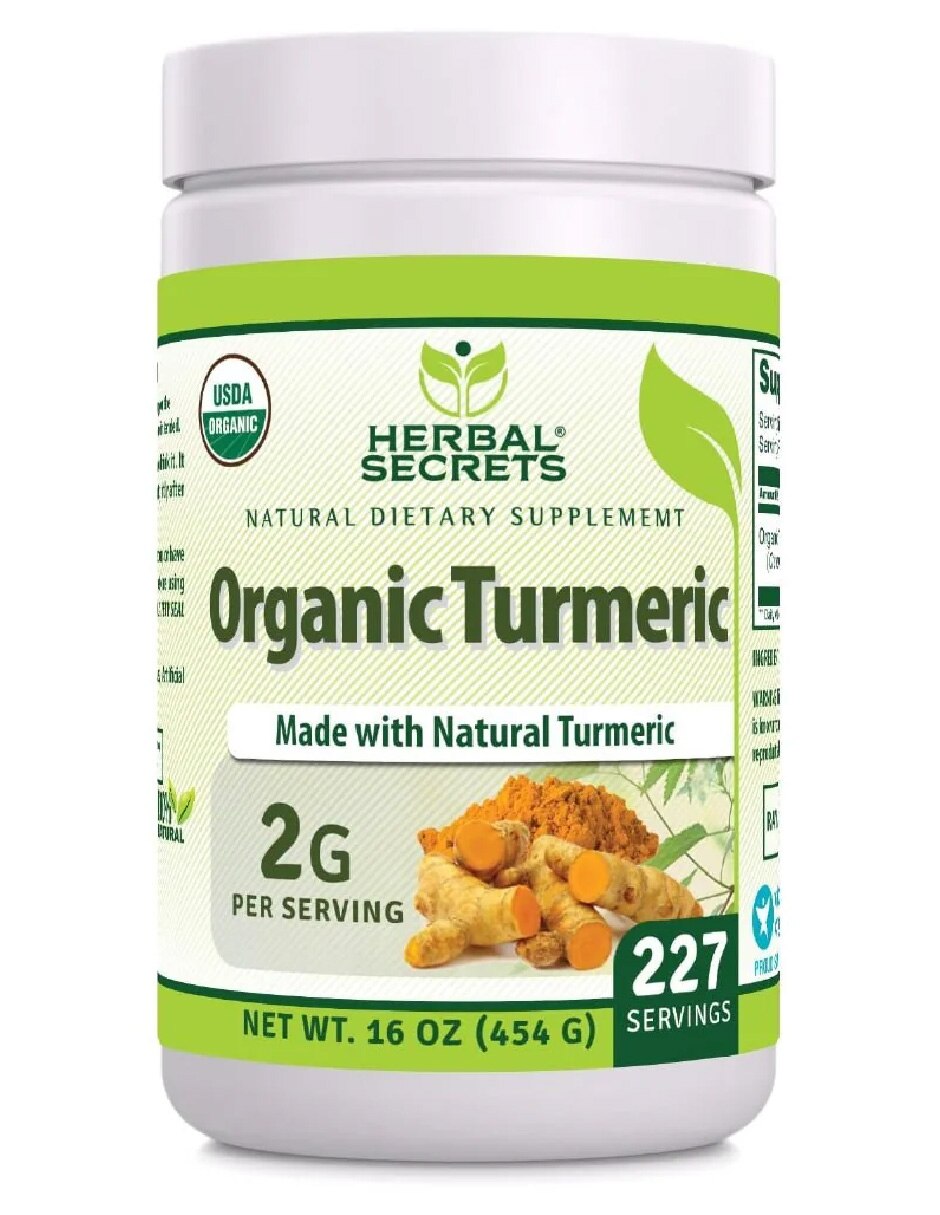Cúrcuma Orgánica Bienestar Antioxidante 454 g HERBAL SECRETS con Cúrcuma sabor Cúrcuma de Cúrcuma Orgánica Bienestar Antioxidante 454 g HERBAL SECRETS con Cúrcuma sabor Cúrcuma de