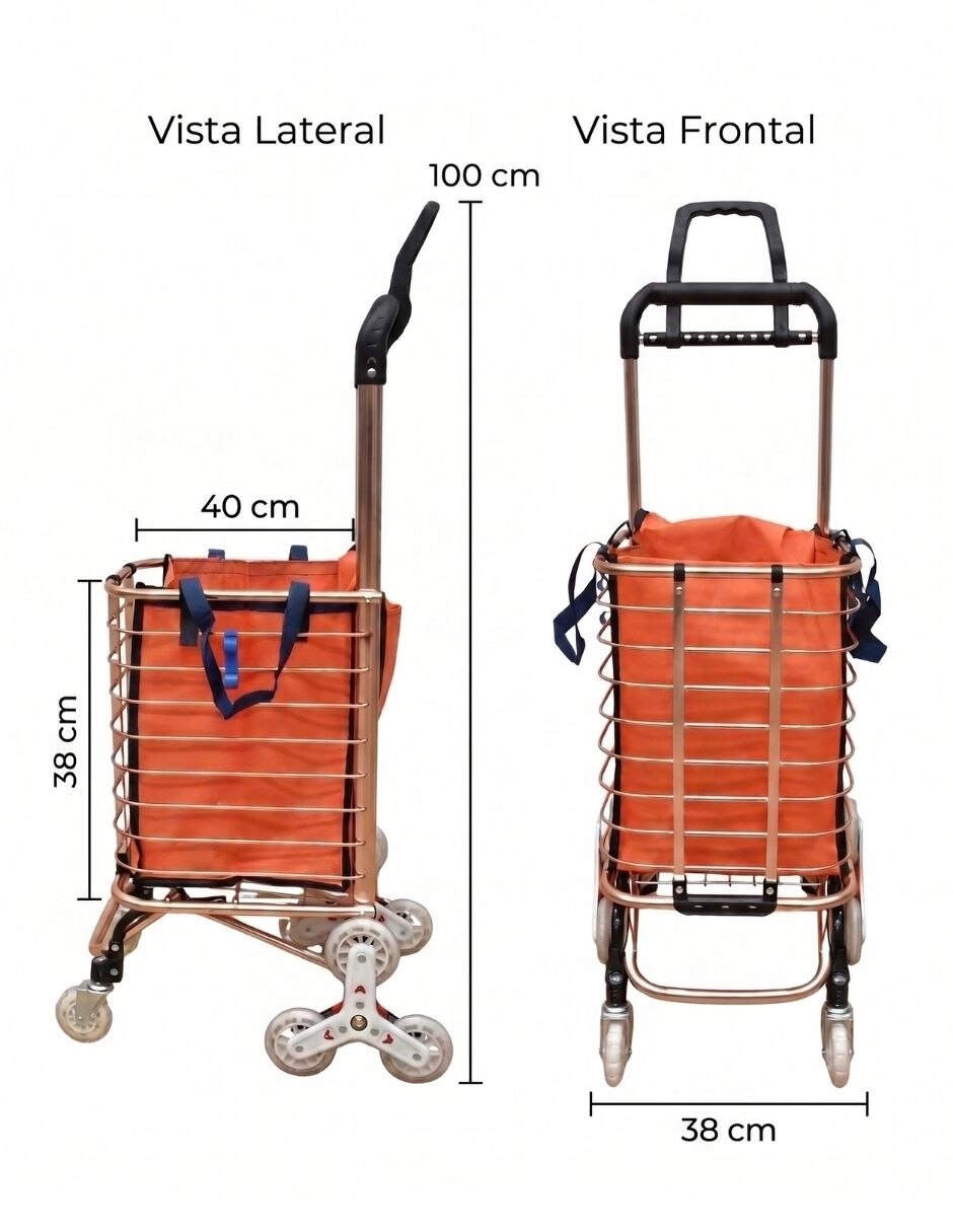 Carrito de compras plegable 4