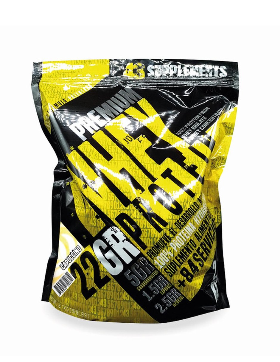 Proteina Whey 3 KG 43 Supplements Suero de Leche 84 Serv Sabor Capuccino con Proteína de suero de leche sabor Capuccino de Proteina Whey 3 KG 43 Supplements Suero de Leche 84 Serv Sabor Capuccino con Proteína de suero de leche sabor Capuccino de