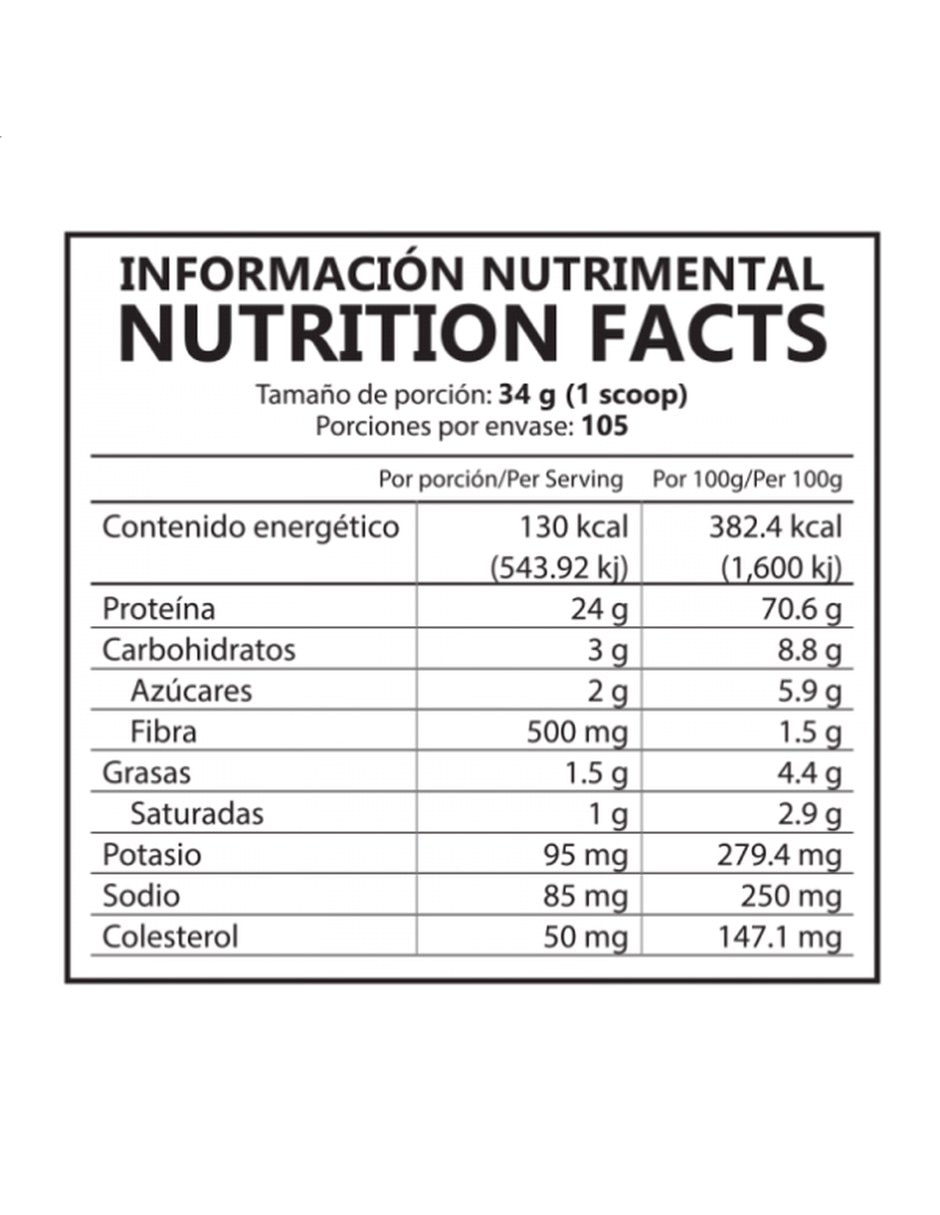 Redline Proteina Hidrolizada Bison Blaze Flan de Nuez 3.6kg con Proteína de suero de leche sabor Nuez de 4