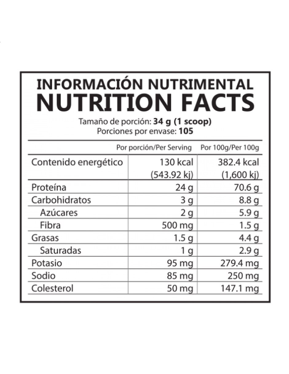 Redline Proteina Hidrolizada Bison Blaze Vainilla 3.6kg con Proteína de suero de leche sabor Vainilla de 4