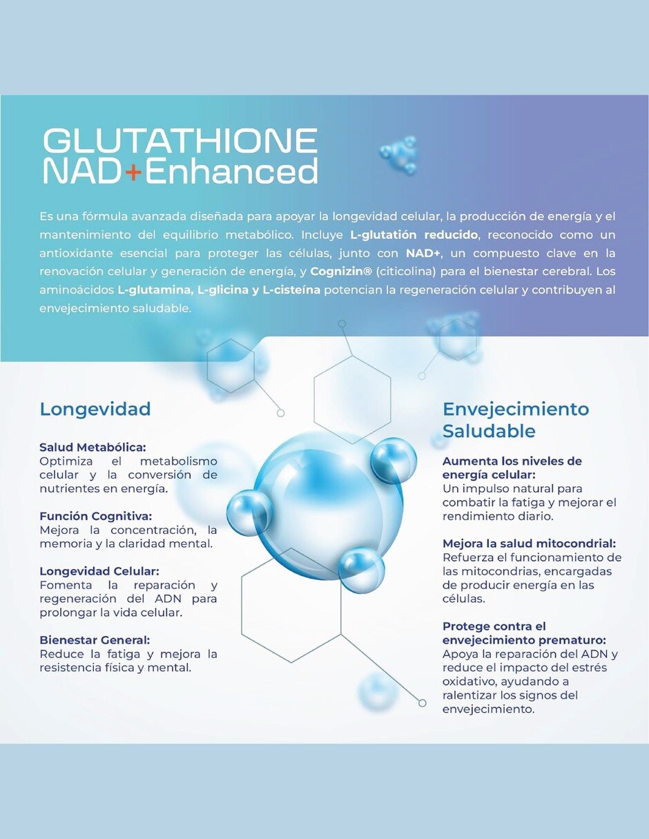 L-Glutatión reducido de 100 cápsulas 6