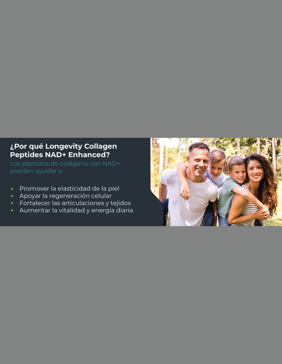 Colágeno Hidrolizado Tipos I II III V y X con NAD+ 3 000 mg 270 Cápsulas 9