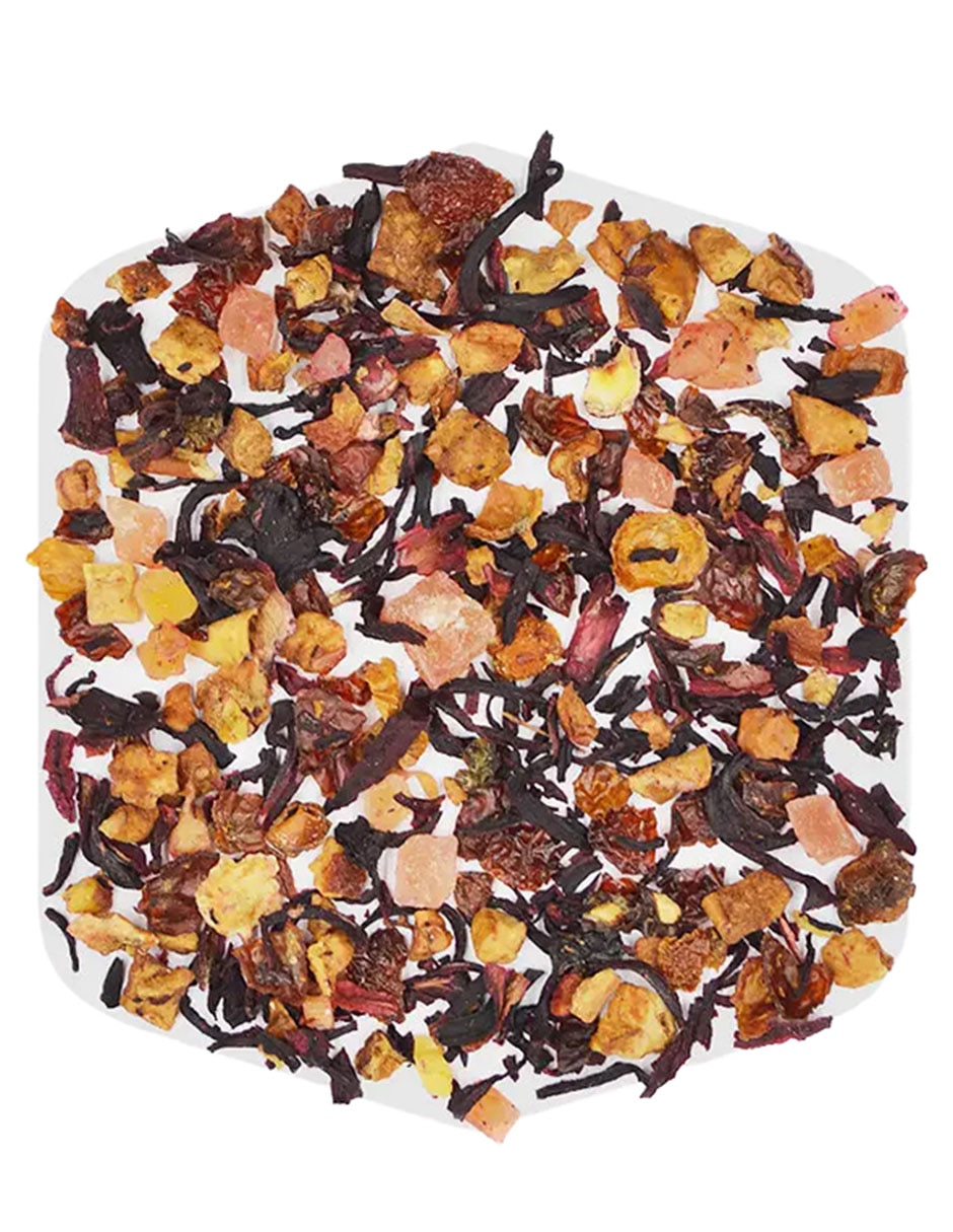 Tisana sabor maracuyá flores y frutas deshidratadas 4
